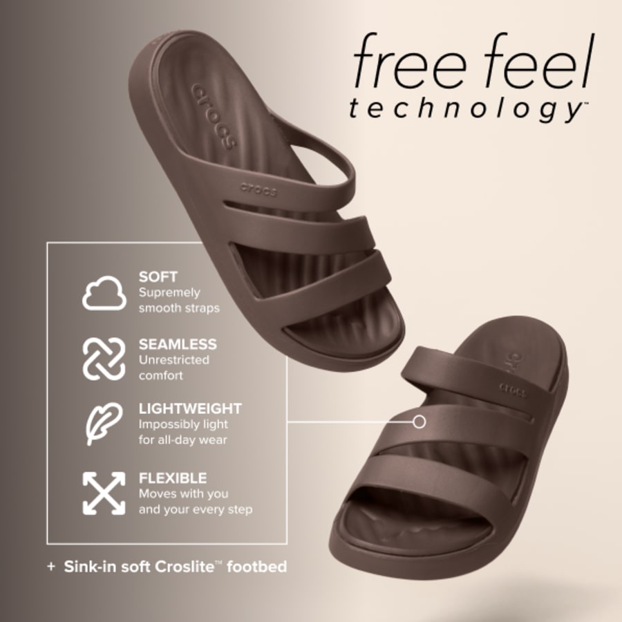 Incredibly light and easy to wear. Sink-in soft LiteRide footbed. Digitally inspired sculpting and texture.