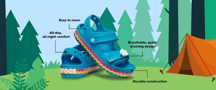 Toddler Crocband™ Cruiser Sandal