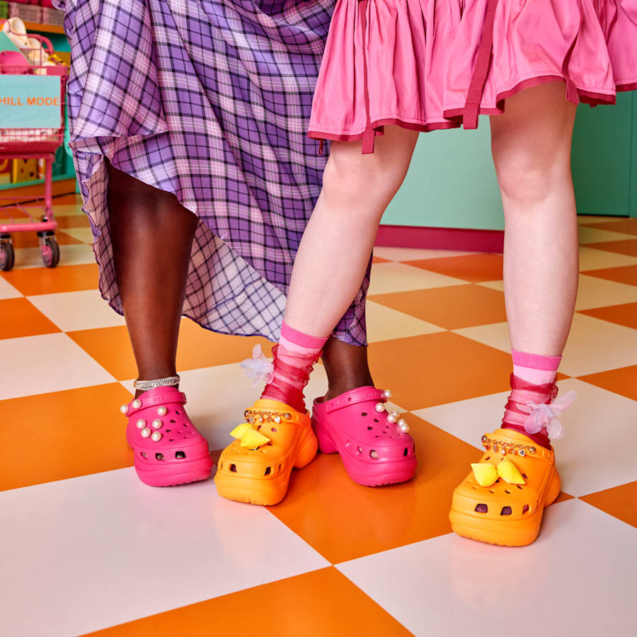 The Crocs Bae clog for women is Back. Fashion Forward, stylish, and adding the perfect height to your wardrobe.