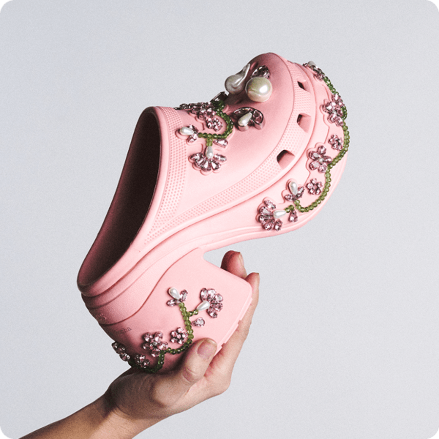 Simone Rocha x クロックス コラボ靴｜Crocs公式
