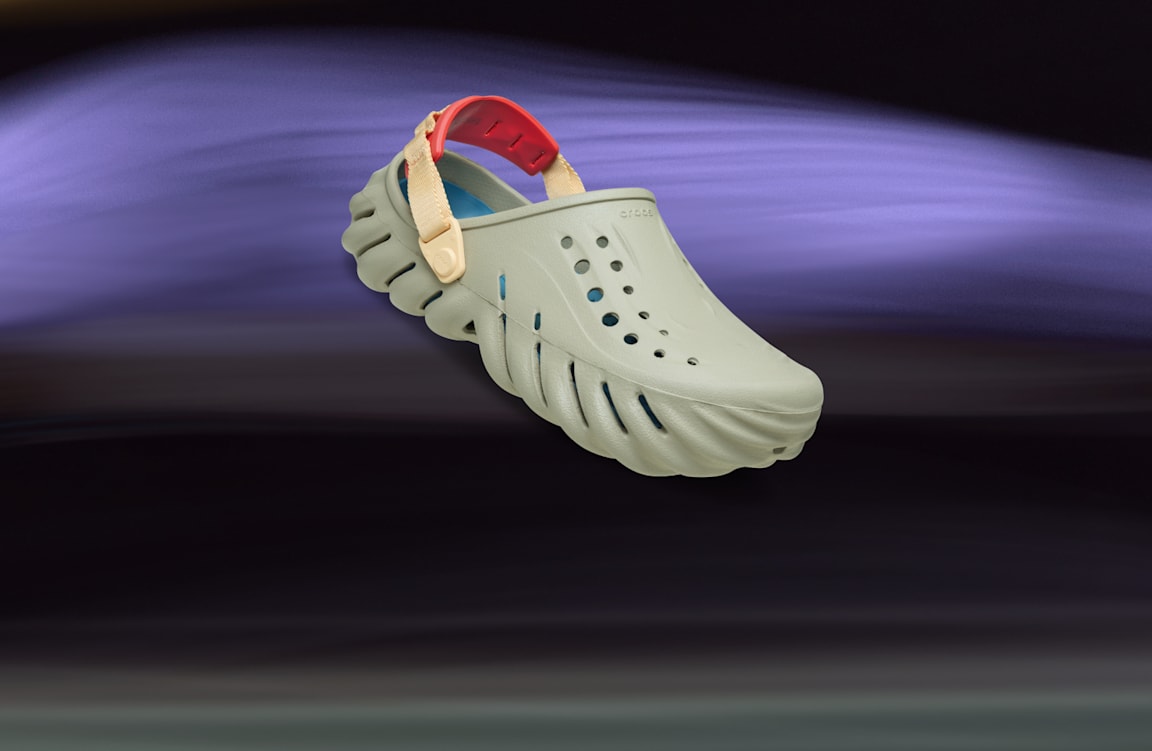 Crocs /サボ/廃盤/W8 クロックス サンダル サボ 厚底 ブランド 靴 黒 レディース W8