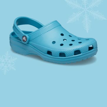 Orange fuzzy crocs hot sale