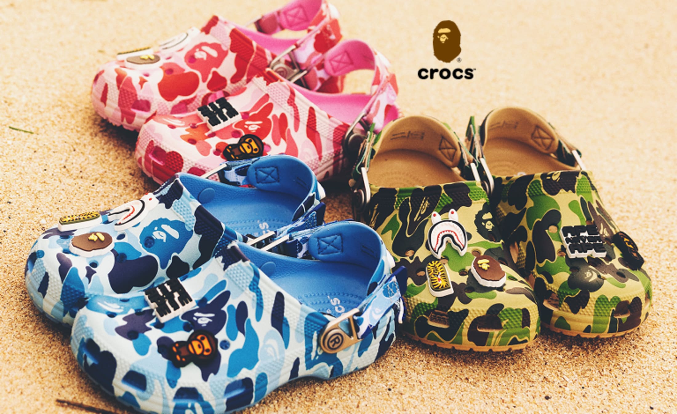 【新品】A Bathing Ape Crocs ベイプ Blue 27センチ A BATHING APE®︎ × CROCS – eu.bape.com