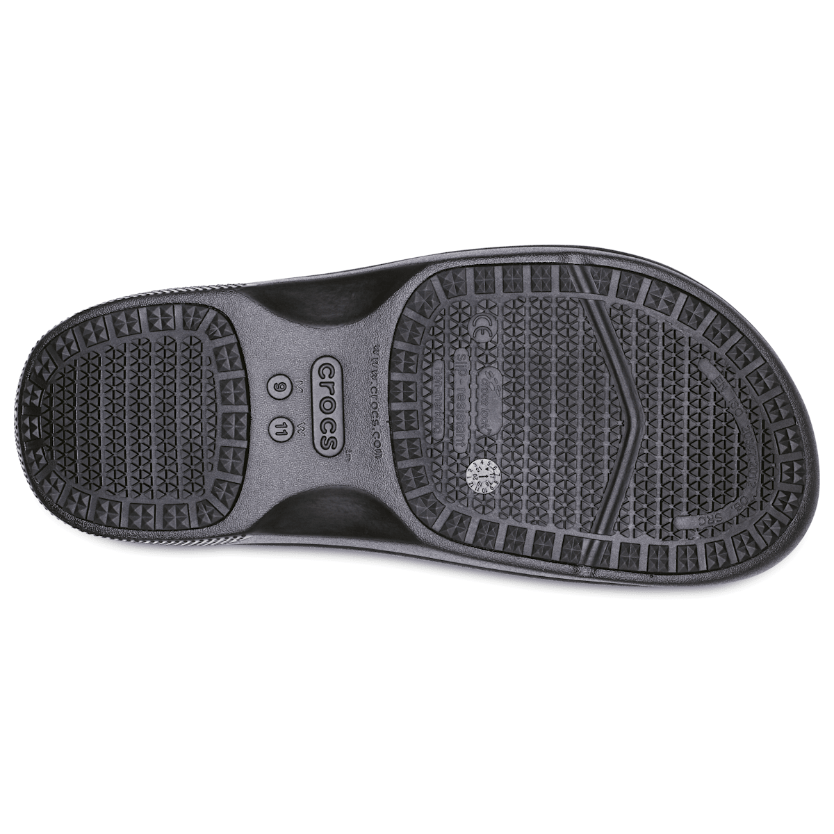 Crocs On The Clock Work Slip-On