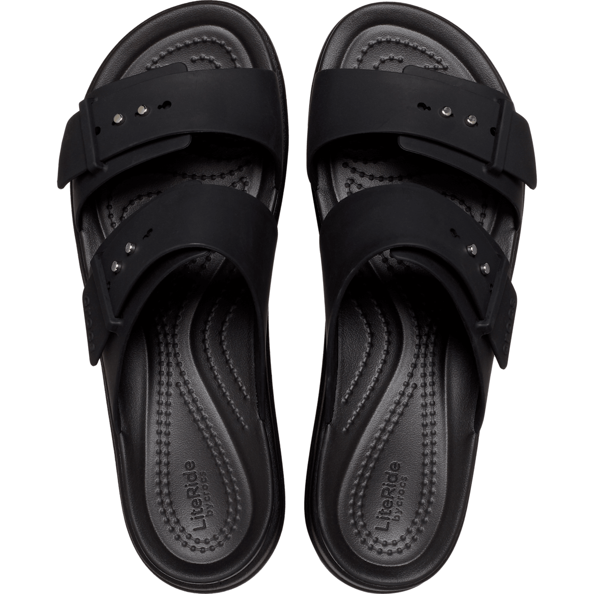 Brooklyn Buckle Low Wedge Sandal