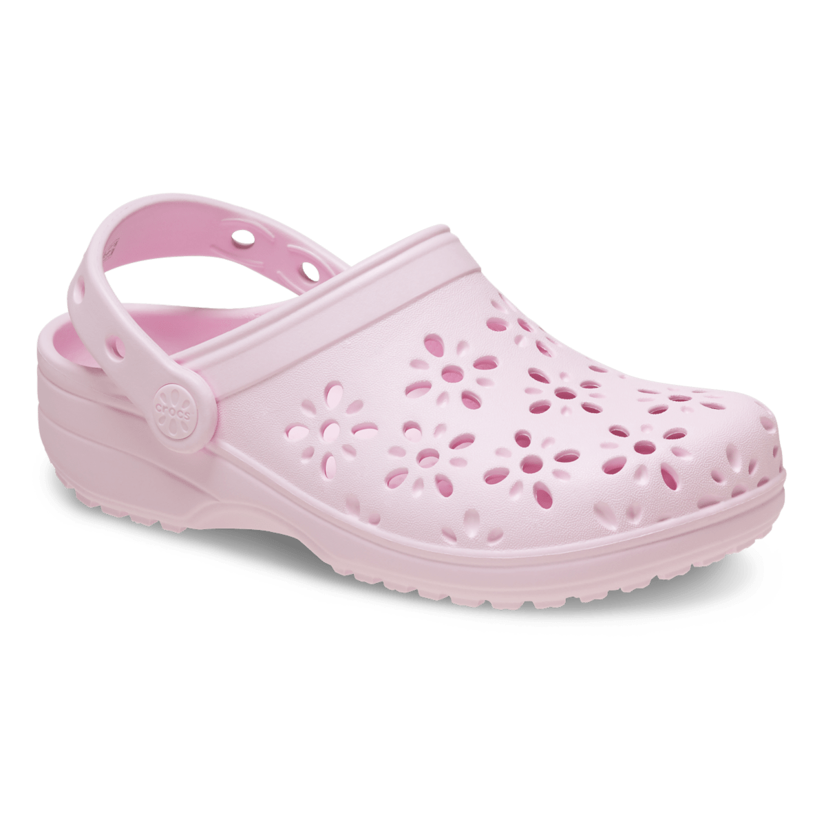 Kids' Classic Floral Cut-Out Clog