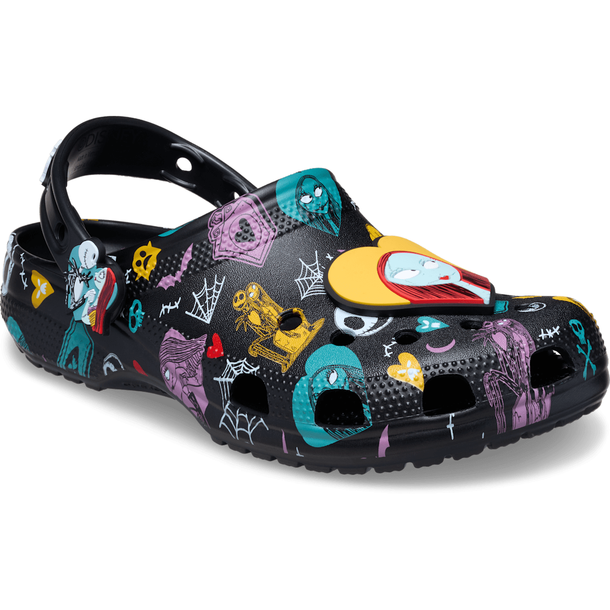 Disney Tim Burton's The Nightmare Before Christmas Jack and Sally Classic Clog
