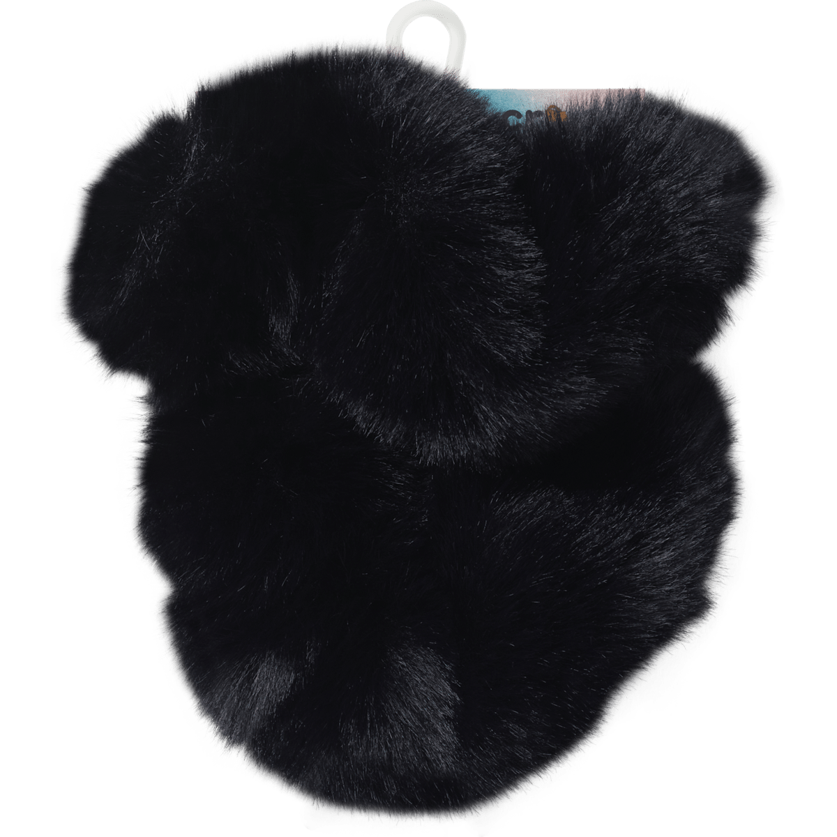 Faux Fur Backstrap Cover Scrunchie 2 Pack