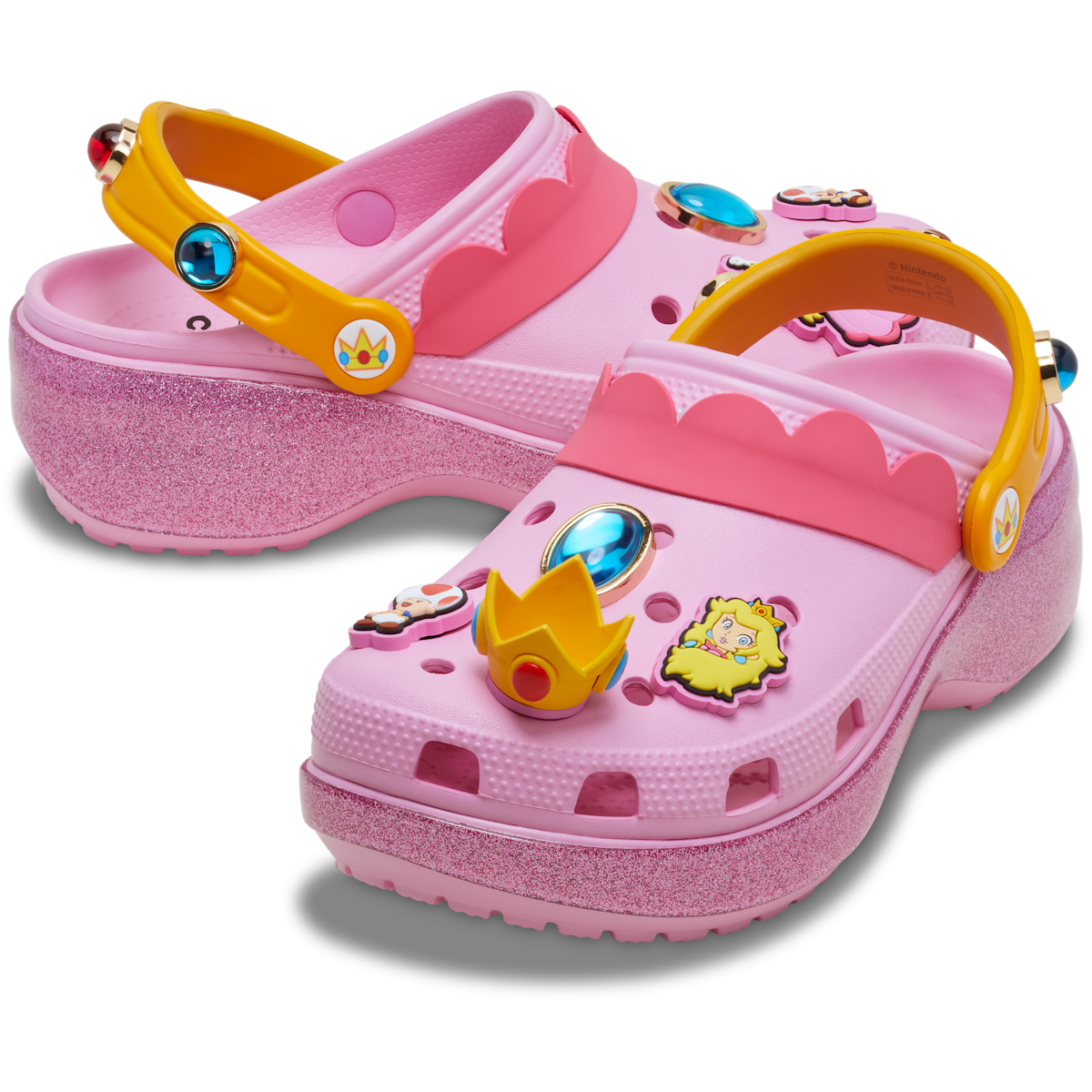 Princess Peach Classic Platform Clog