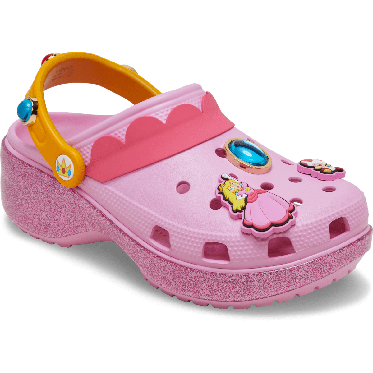 Princess Peach Classic Platform Clog