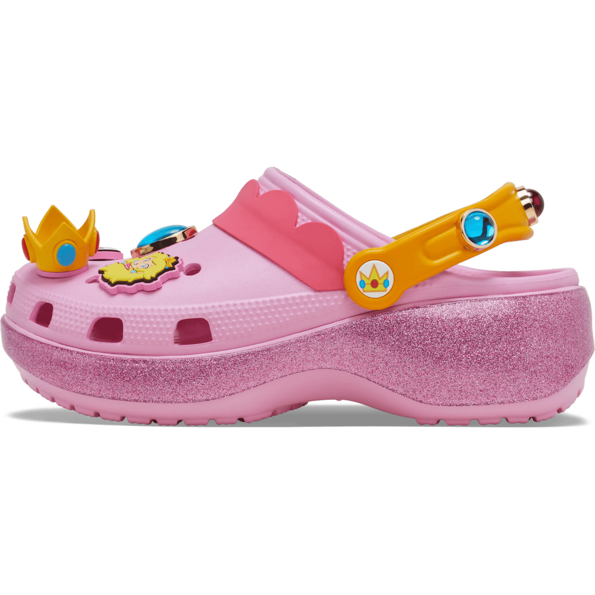 Princess Peach Classic Platform Clog