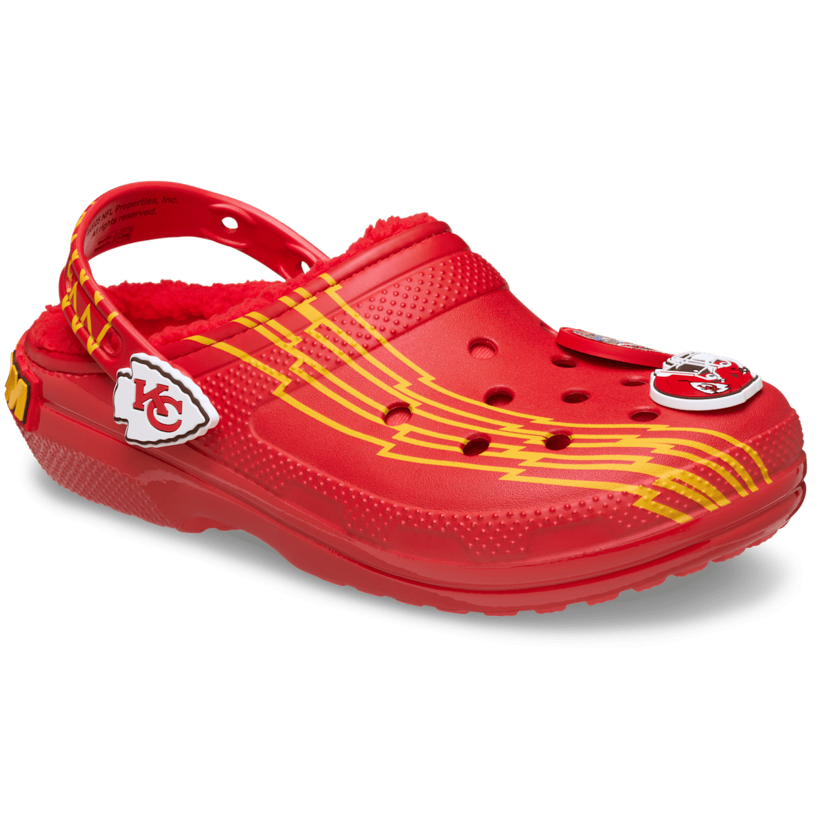 NFL Kansas City Chiefs Classic Lined Clog