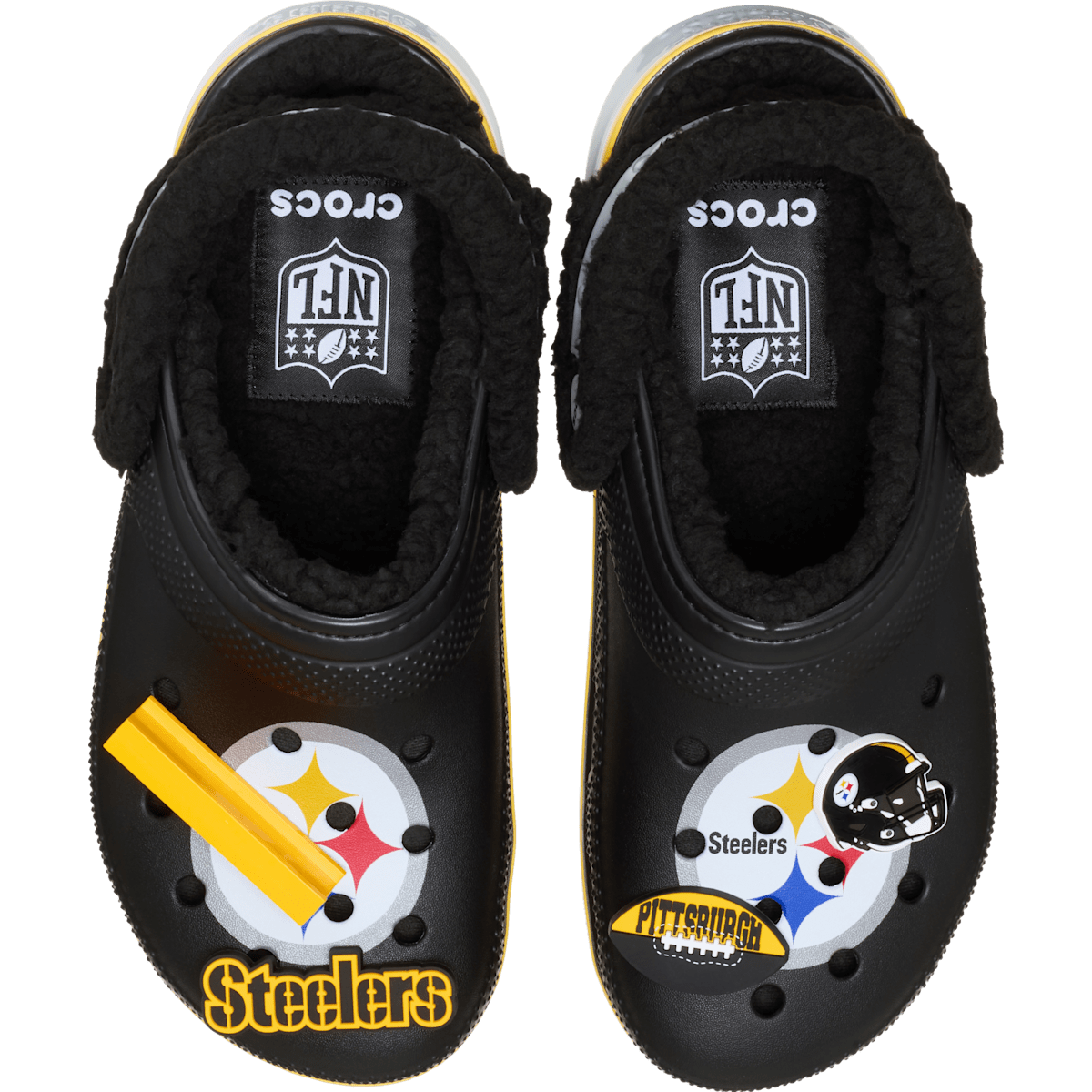 NFL Pittsburgh Steelers Classic Lined Clog