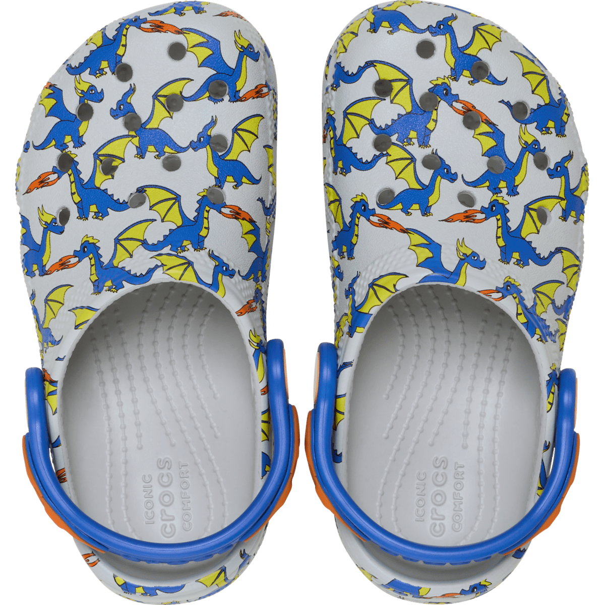 Toddler Classic Dragon Graphic Clog
