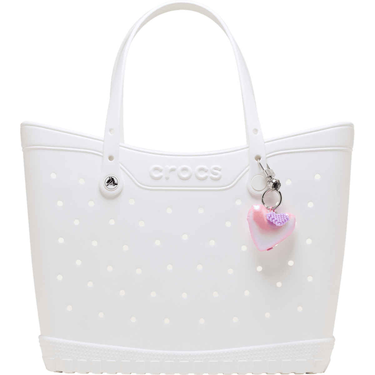 Double Heart Bag Charm