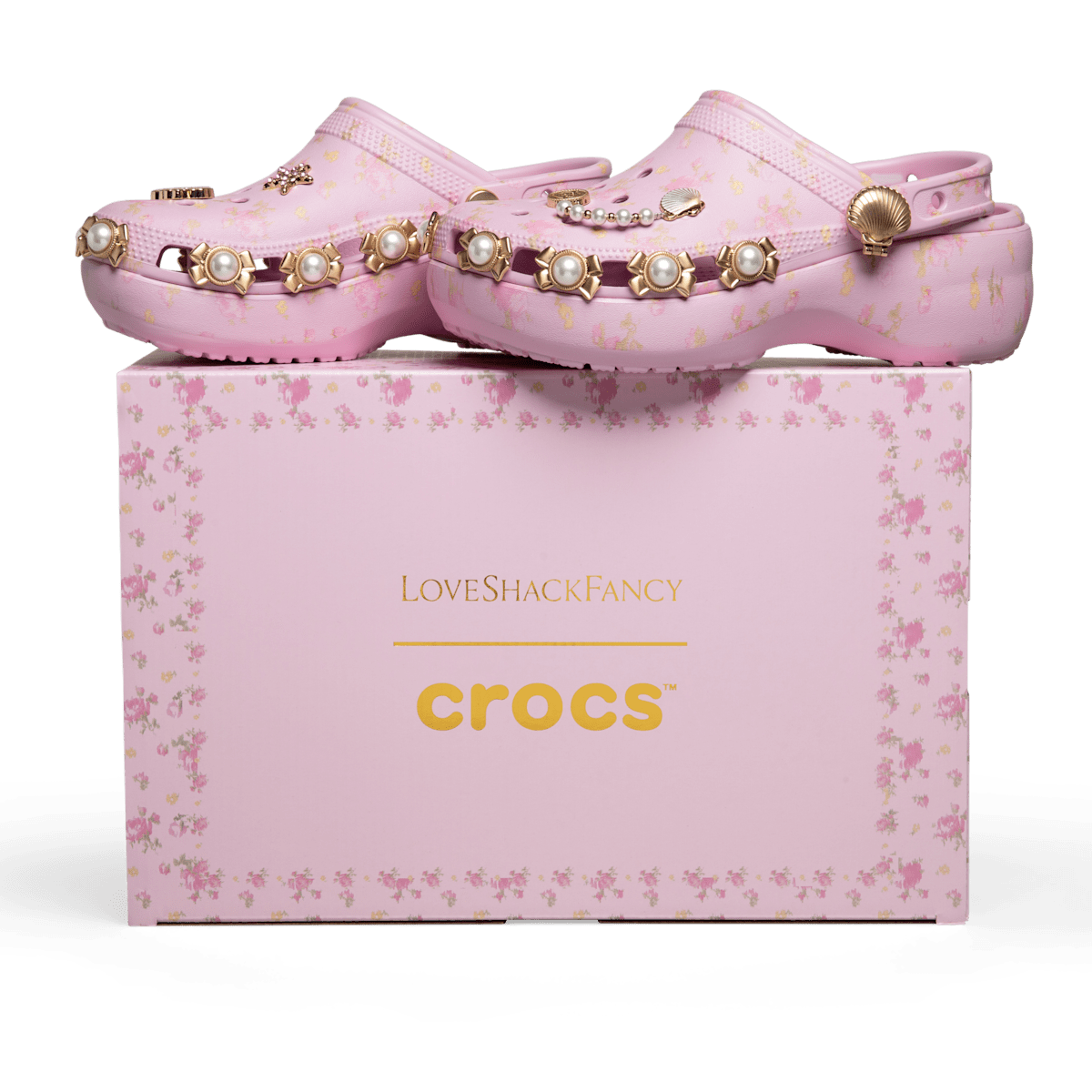 LoveShackFancy Classic Platform Clog