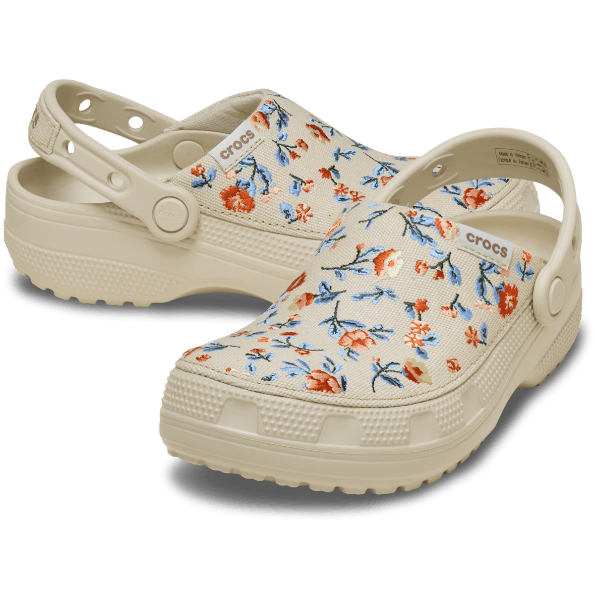 Classic Crafted Floral Clog