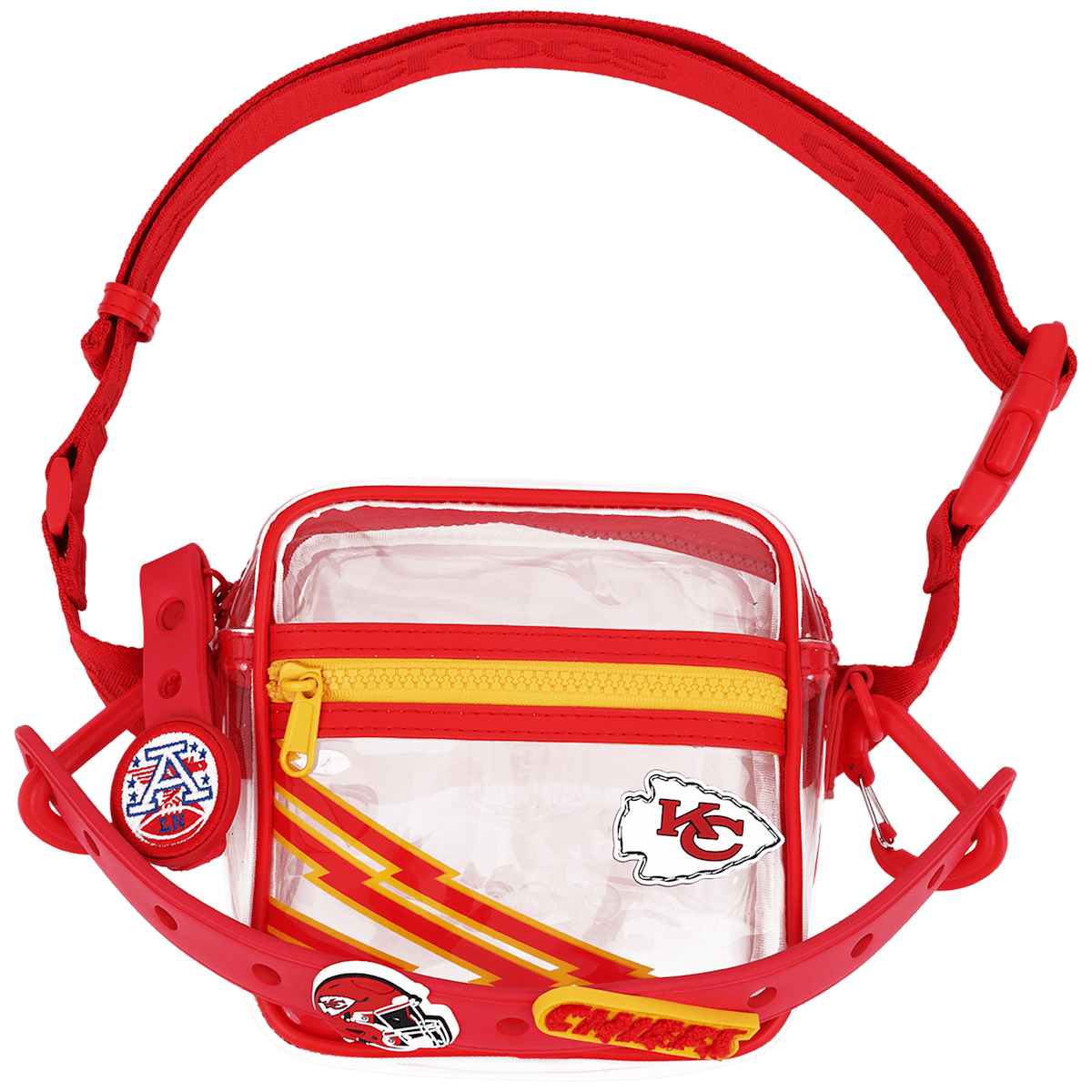 NFL Kansas City Chiefs Clear Stadium Bag