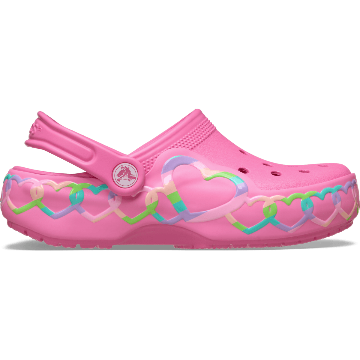 Kids' Classic Heart Lights Clog