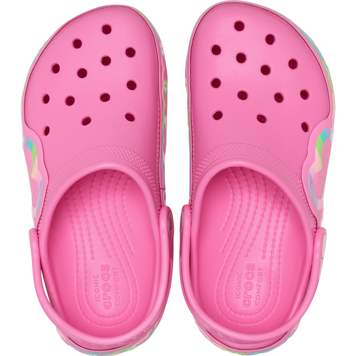 Kids' Classic Heart Lights Clog