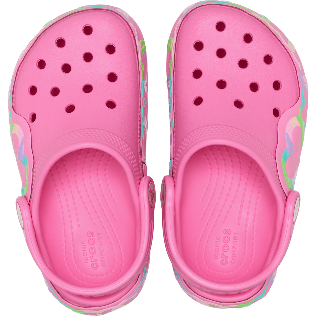 Toddler Classic Heart Lights Clog