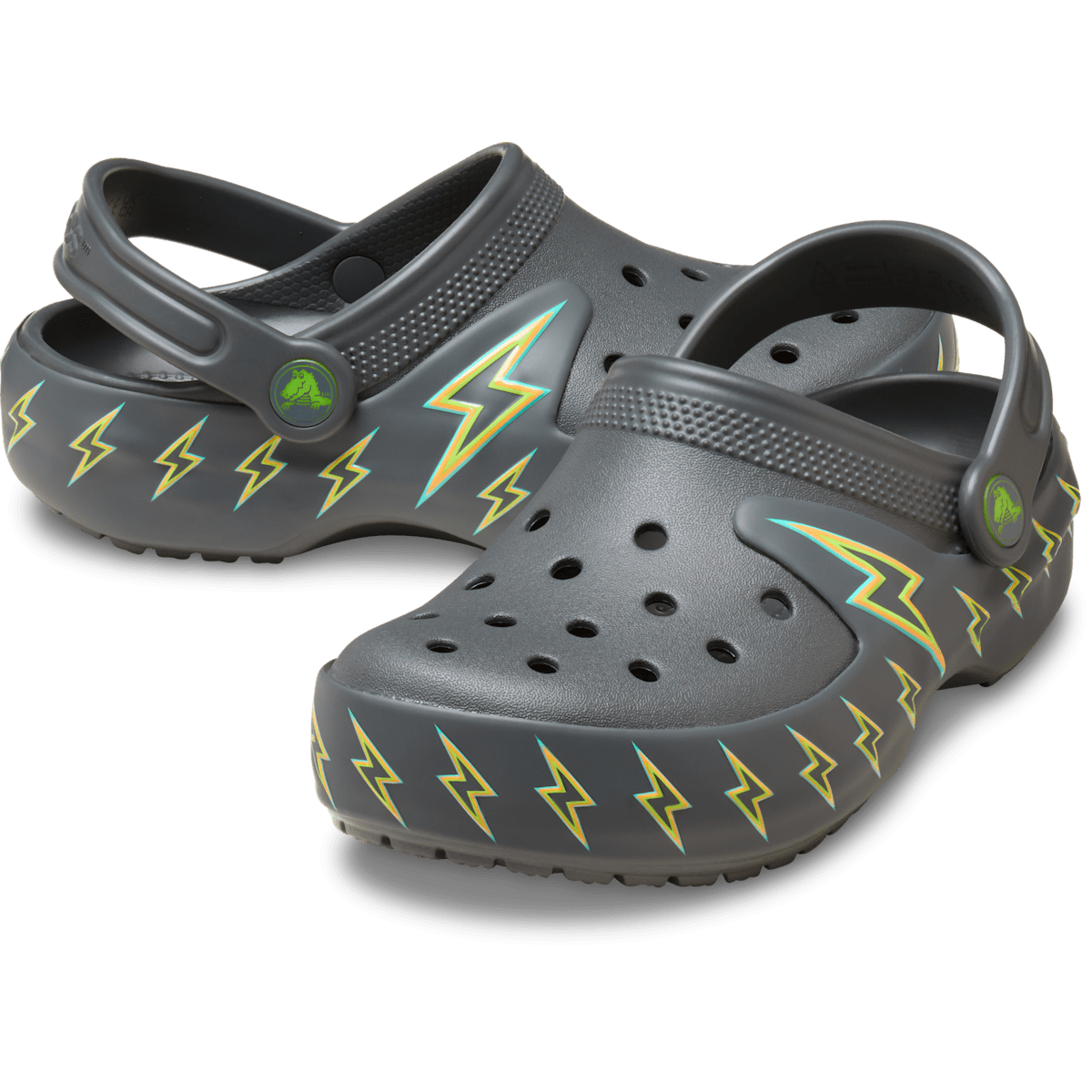 Kids' Classic Bolt Lights Clog