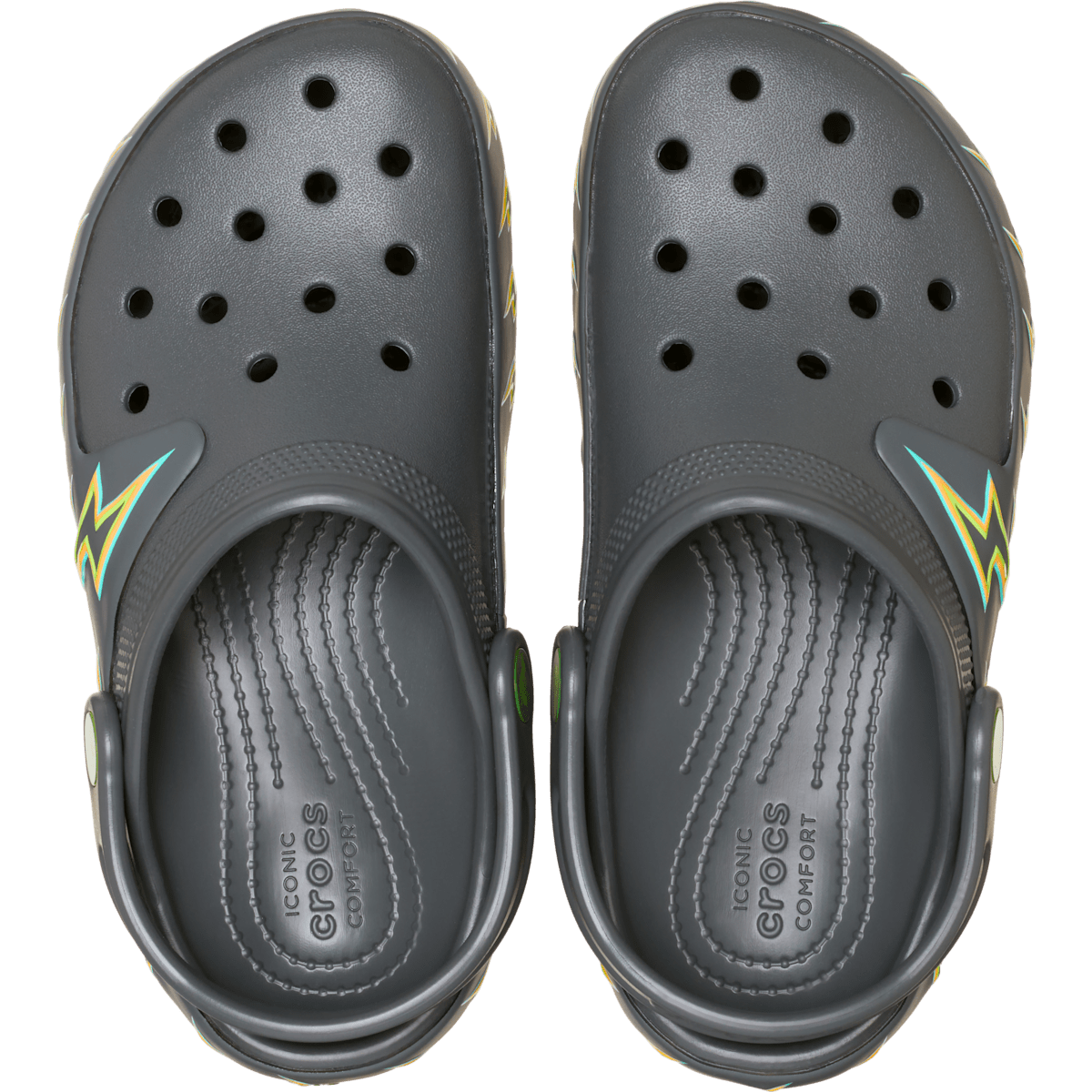 Kids' Classic Bolt Lights Clog