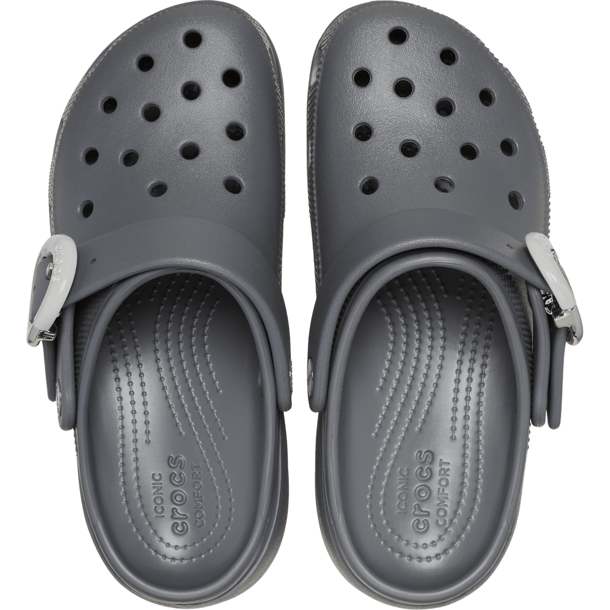 Classic Platform Dipped Buckle Clog