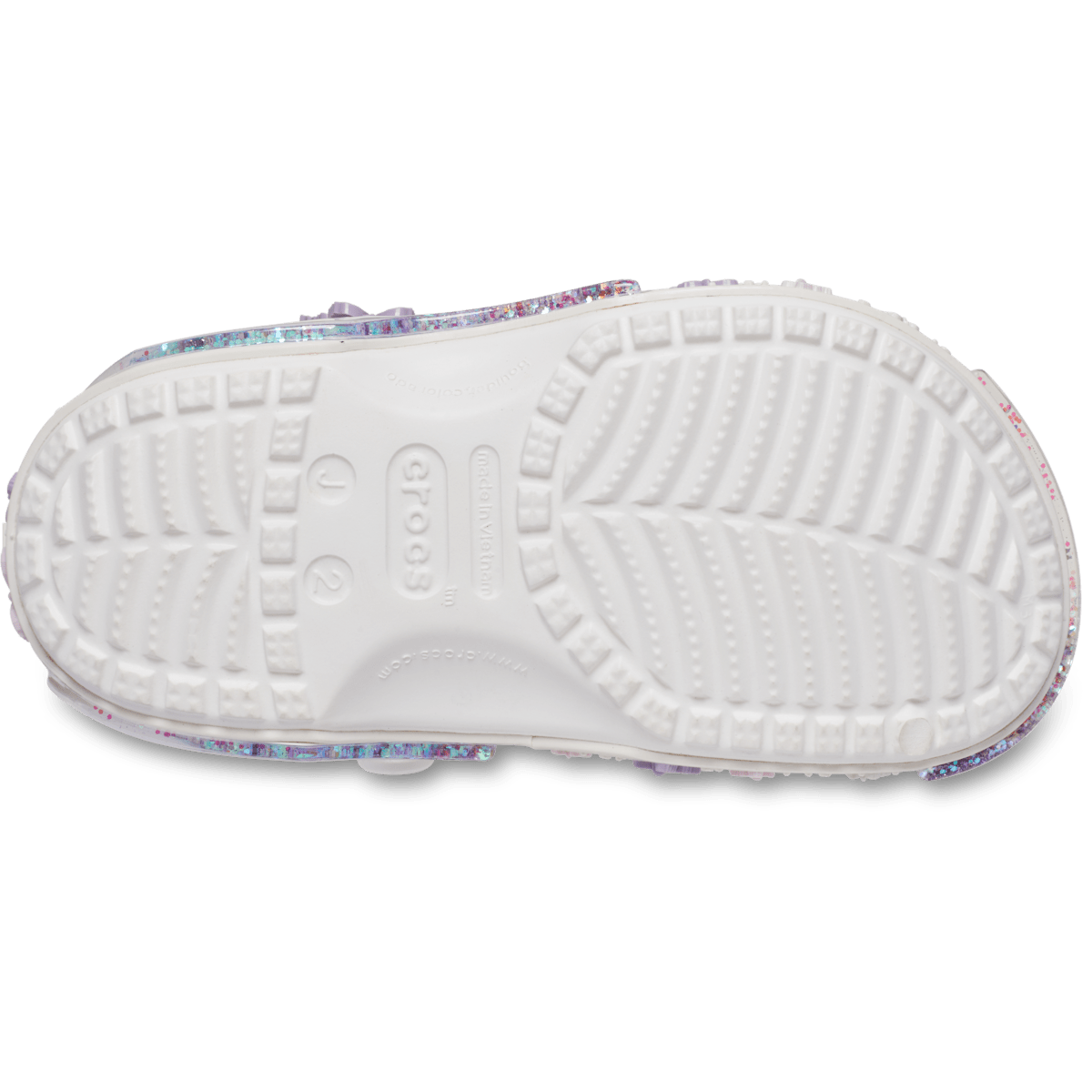 Kids' Classic Butterfly Sparkle Shaker Clog