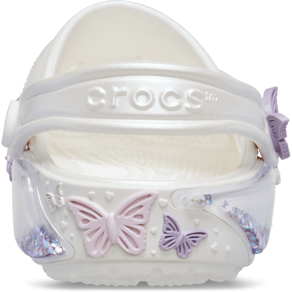 Kids' Classic Butterfly Sparkle Shaker Clog