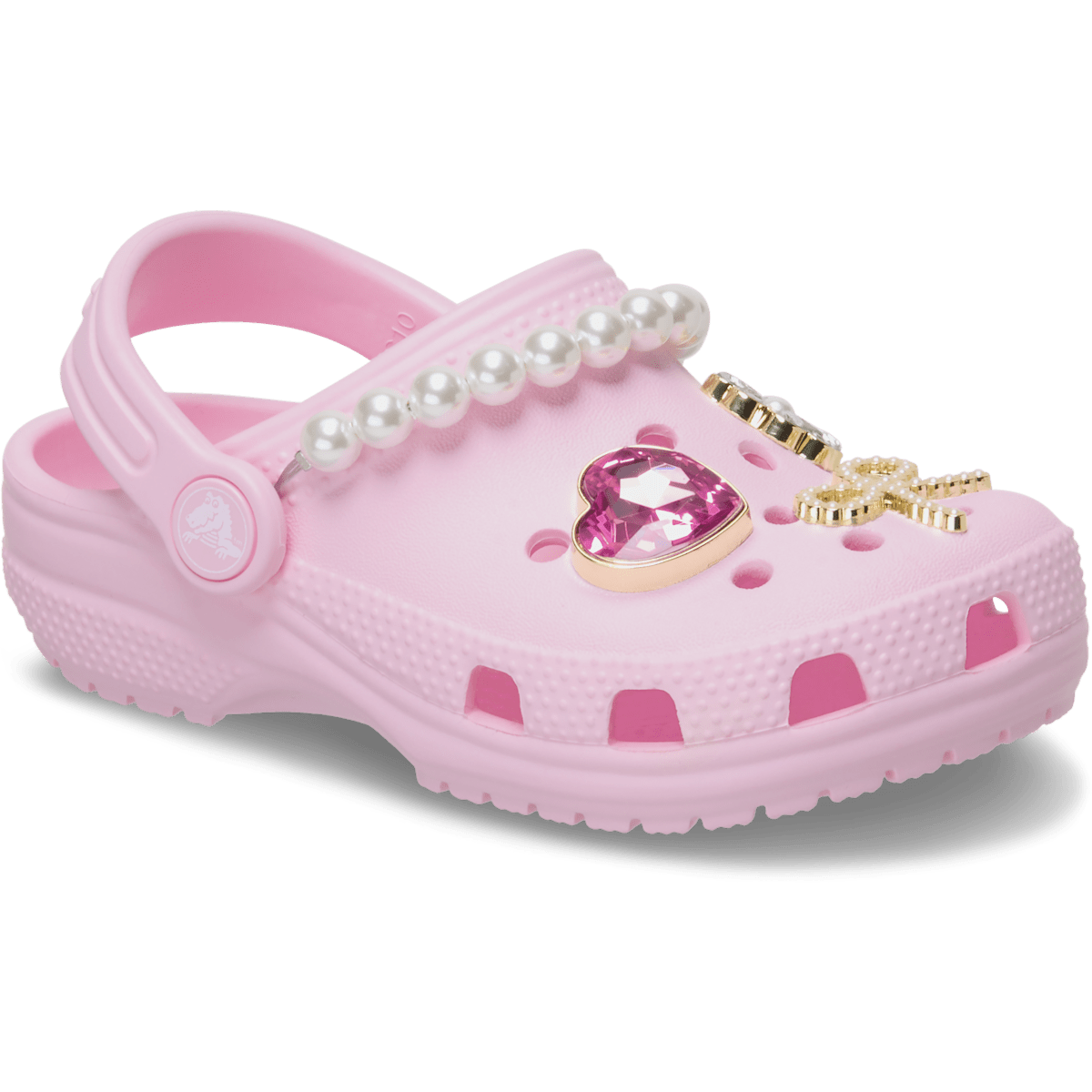 Toddler Classic Pearl Glam Clog