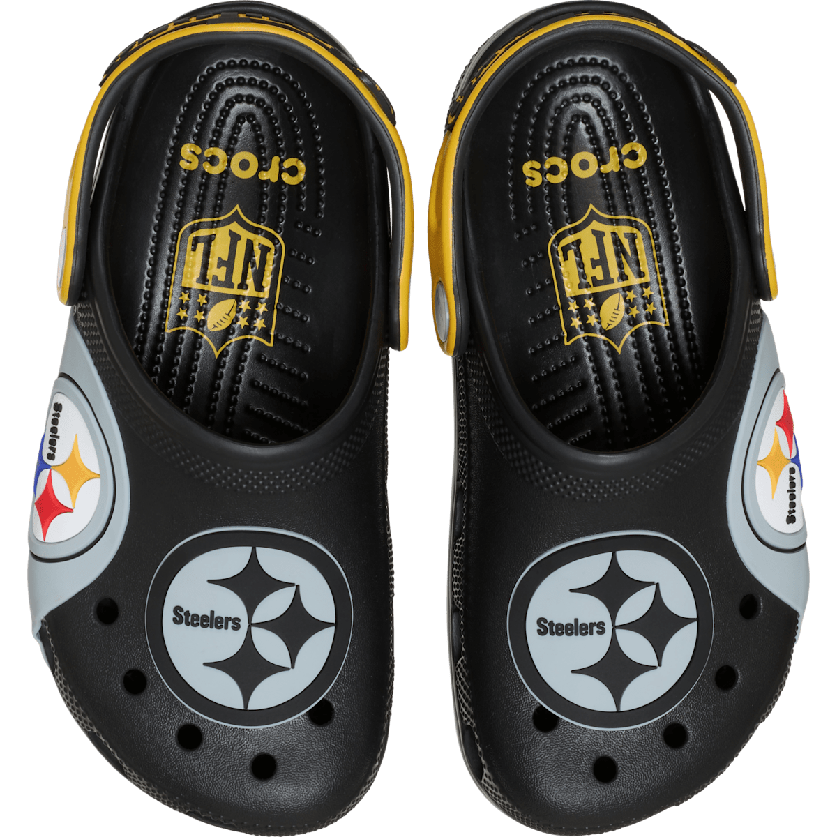 Kids’ NFL Pittsburgh Steelers Graphic Classic Clog