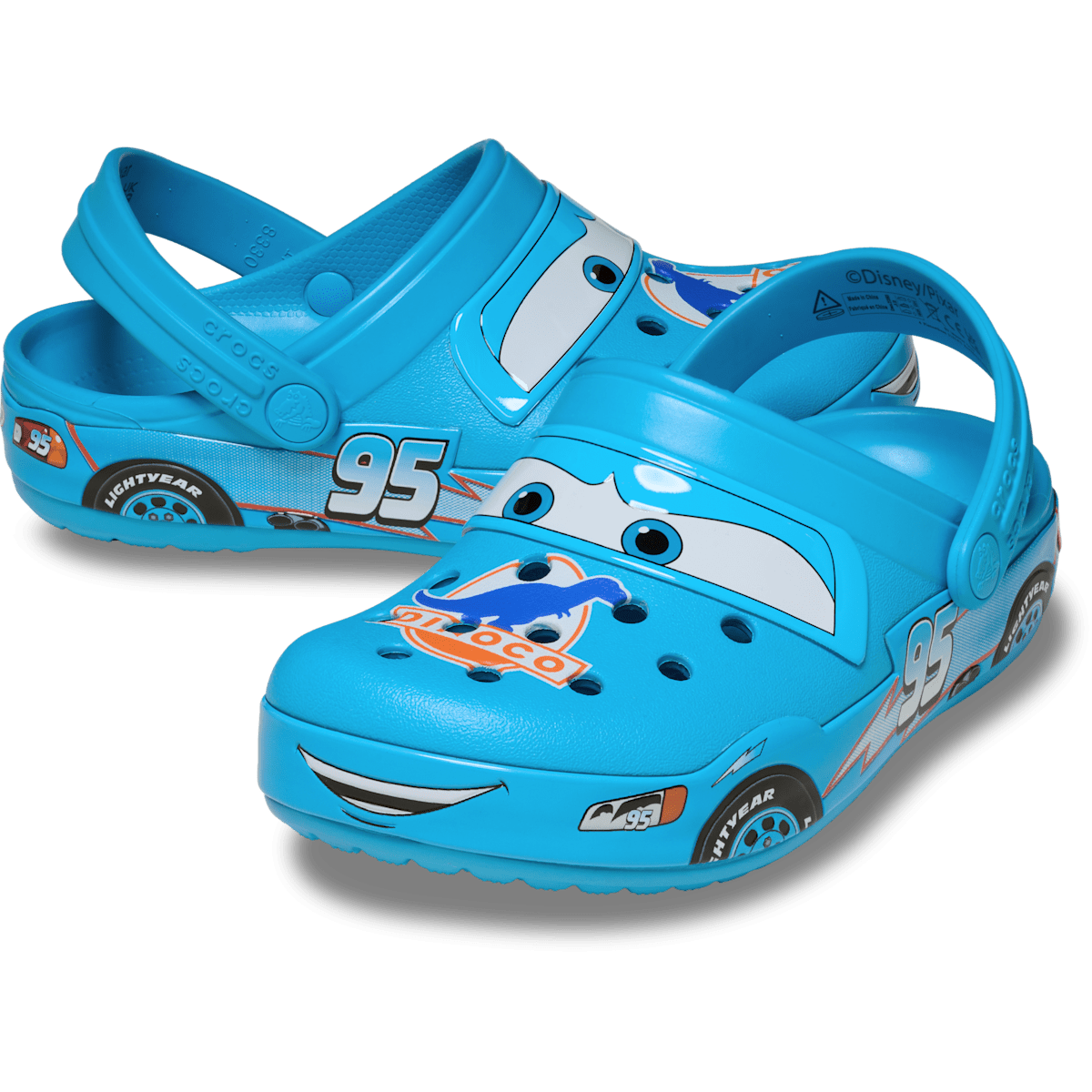 Toddlers Disney and Pixar's Lightning McQueen Dinoco Crocband™ Clog