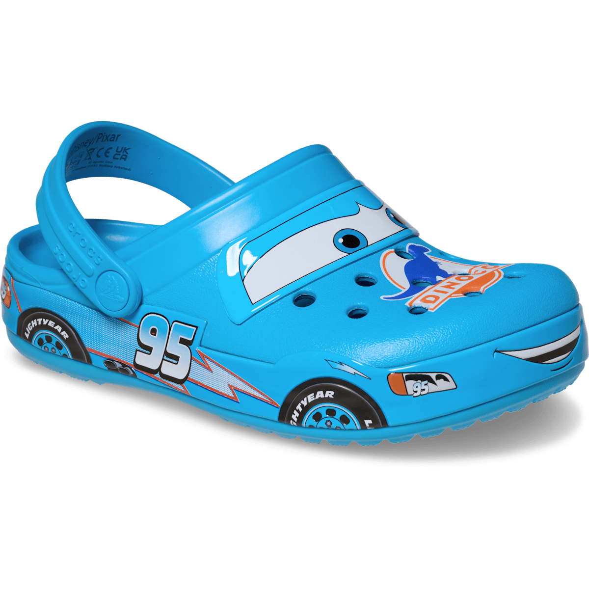 Toddlers Disney and Pixar's Lightning McQueen Dinoco Crocband™ Clog