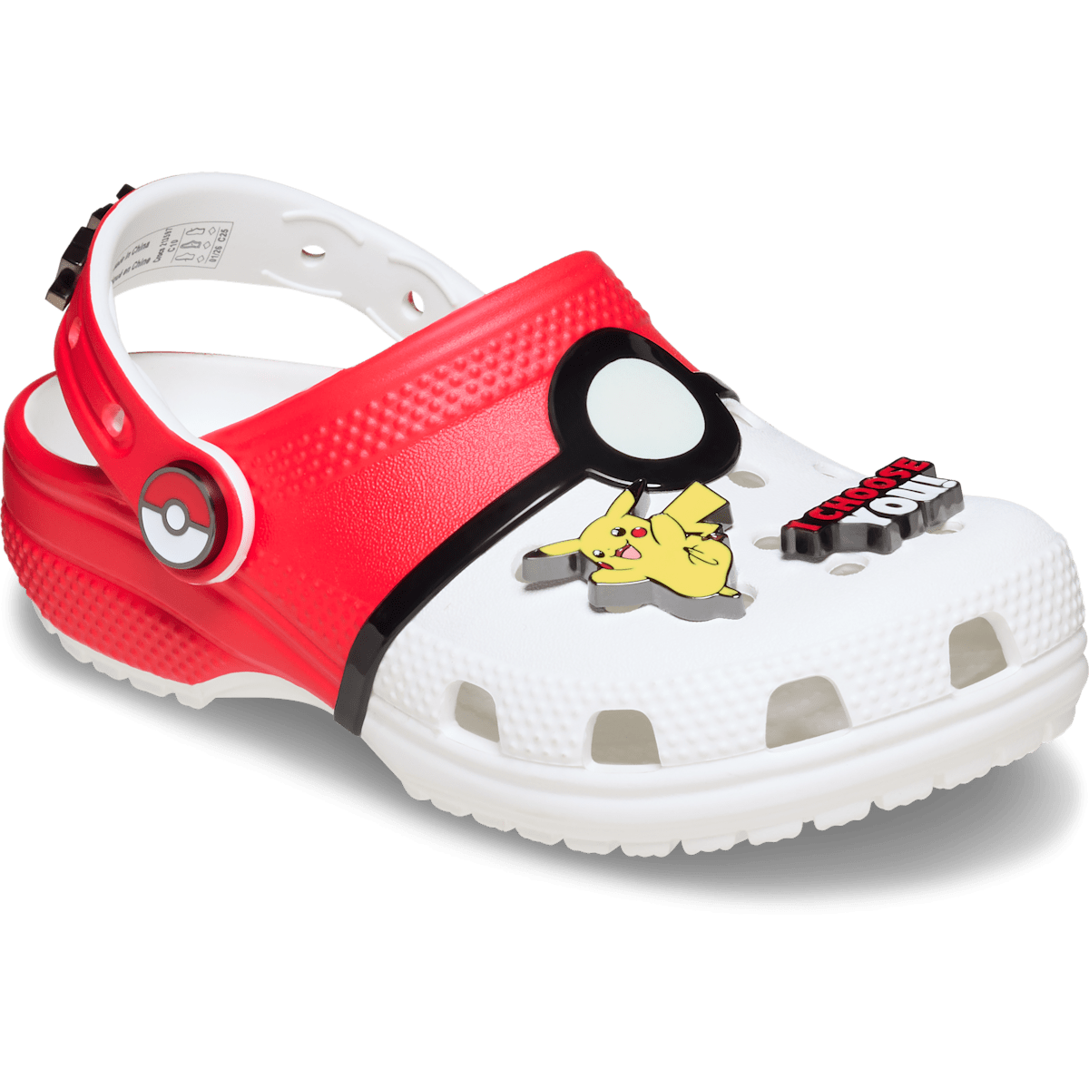 Toddler Pokémon Poké Ball Classic Clog