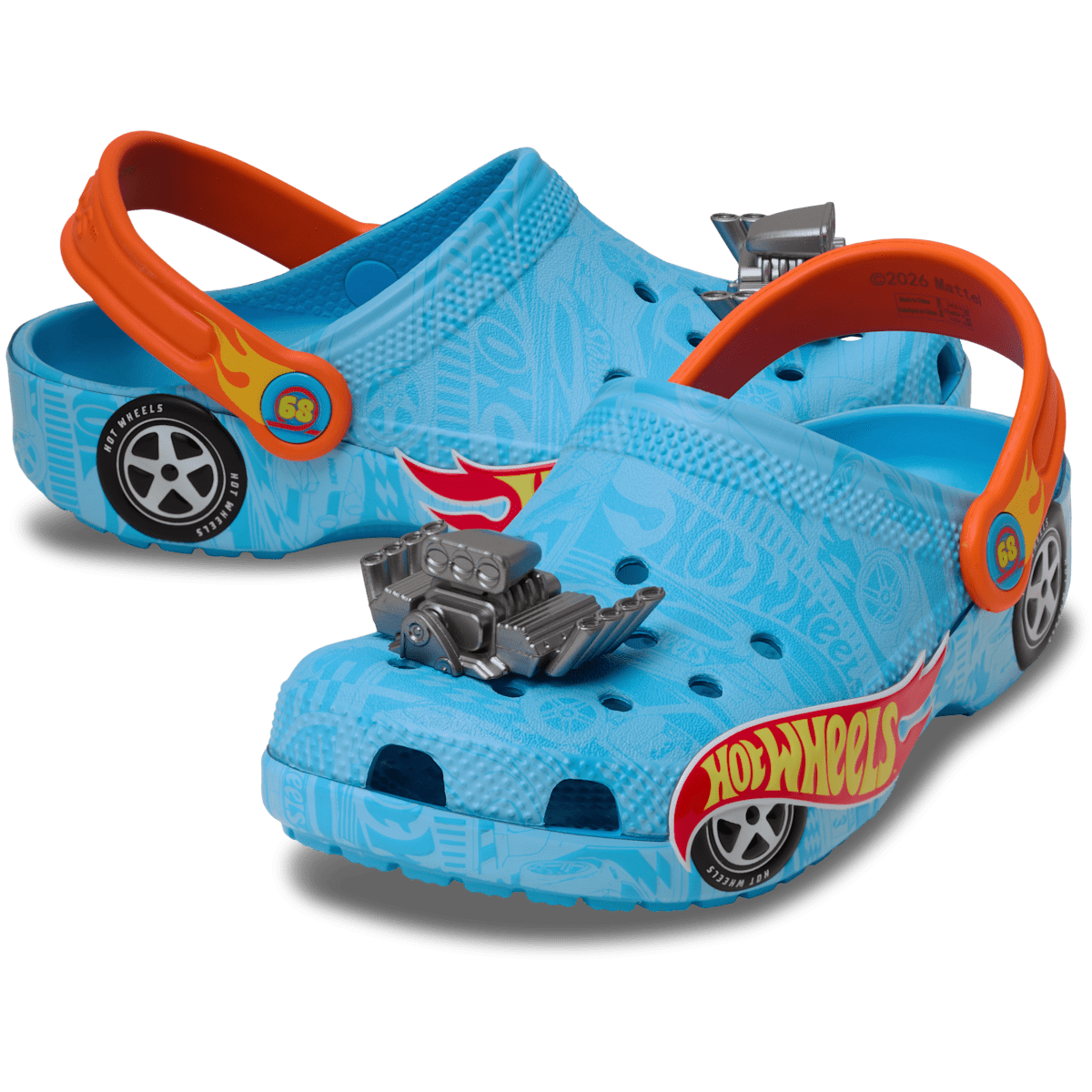 Toddlers' Hot Wheels Classic Clog