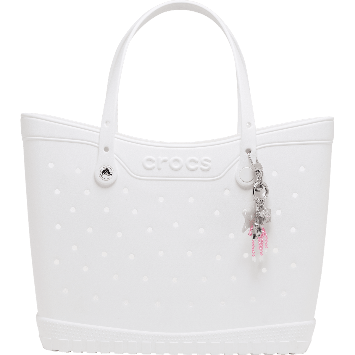 Stars and Beaded Bow Bag Charm