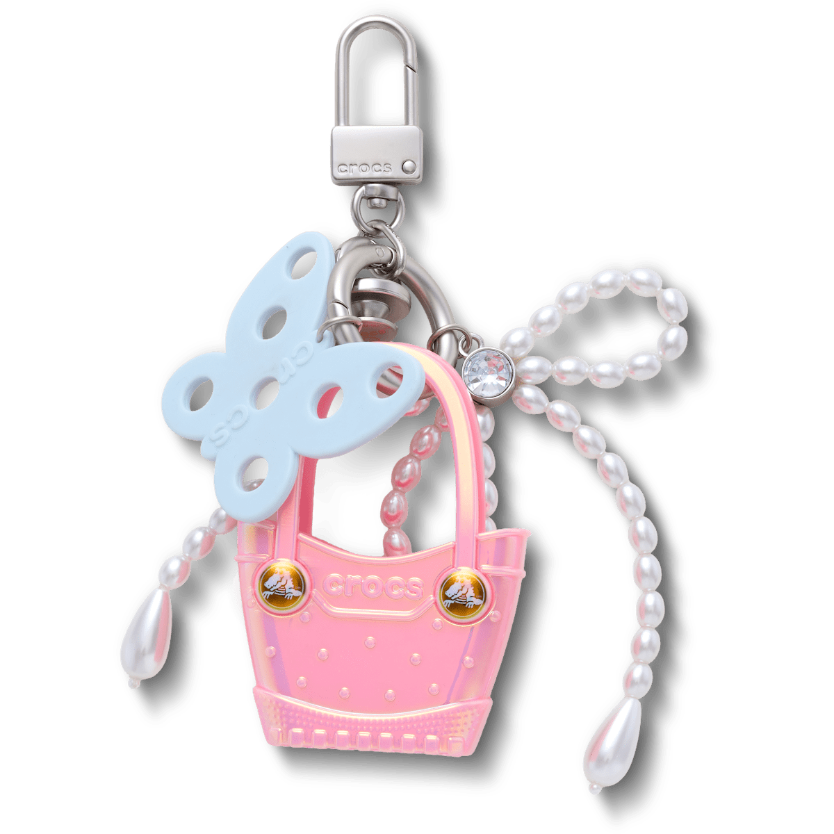 Pink Mini Micro Tote Bag Charm