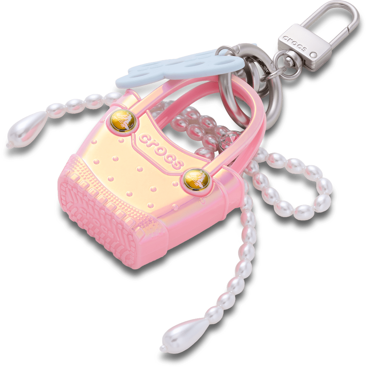 Pink Mini Micro Tote Bag Charm