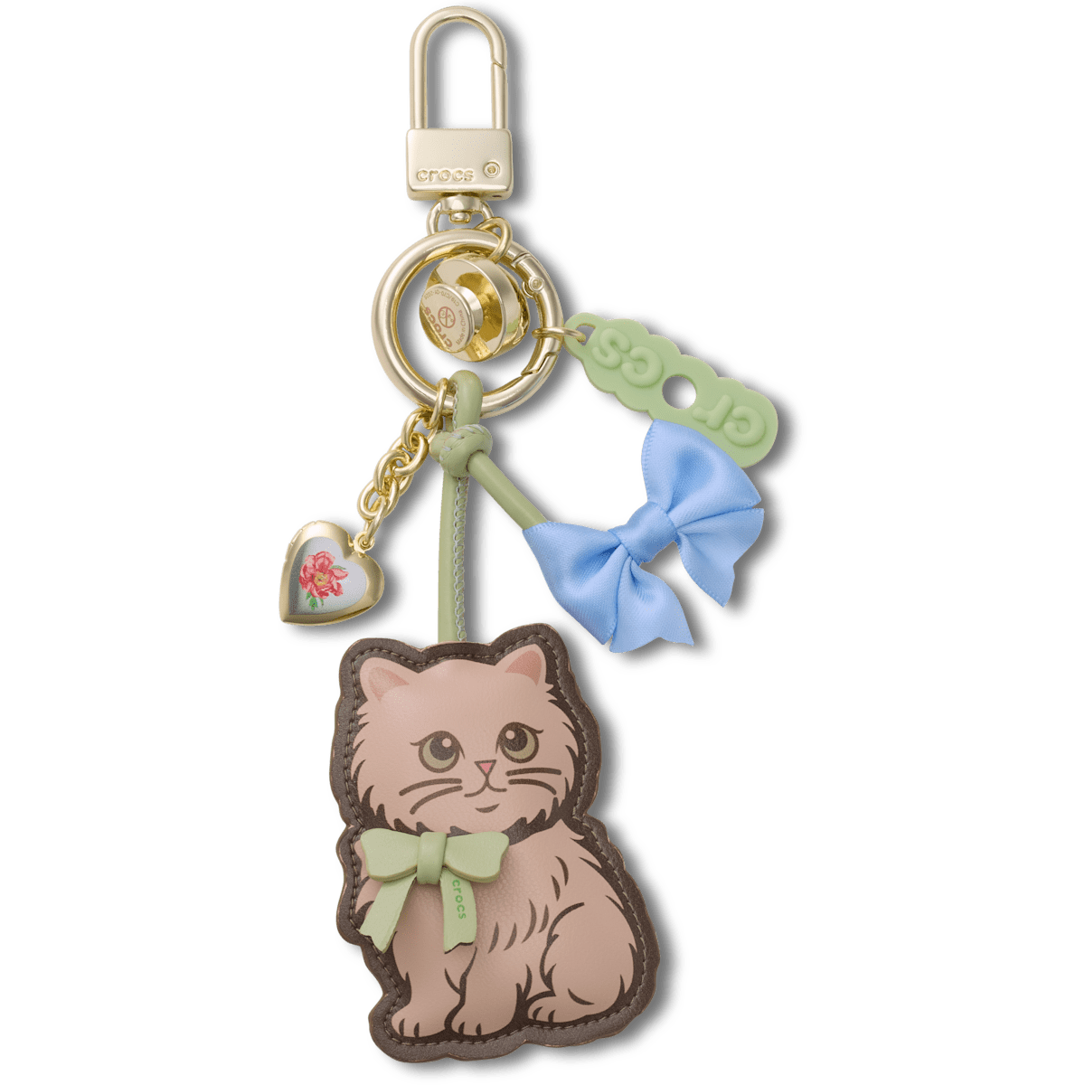 Romantic Persian Kitten Bag Charm