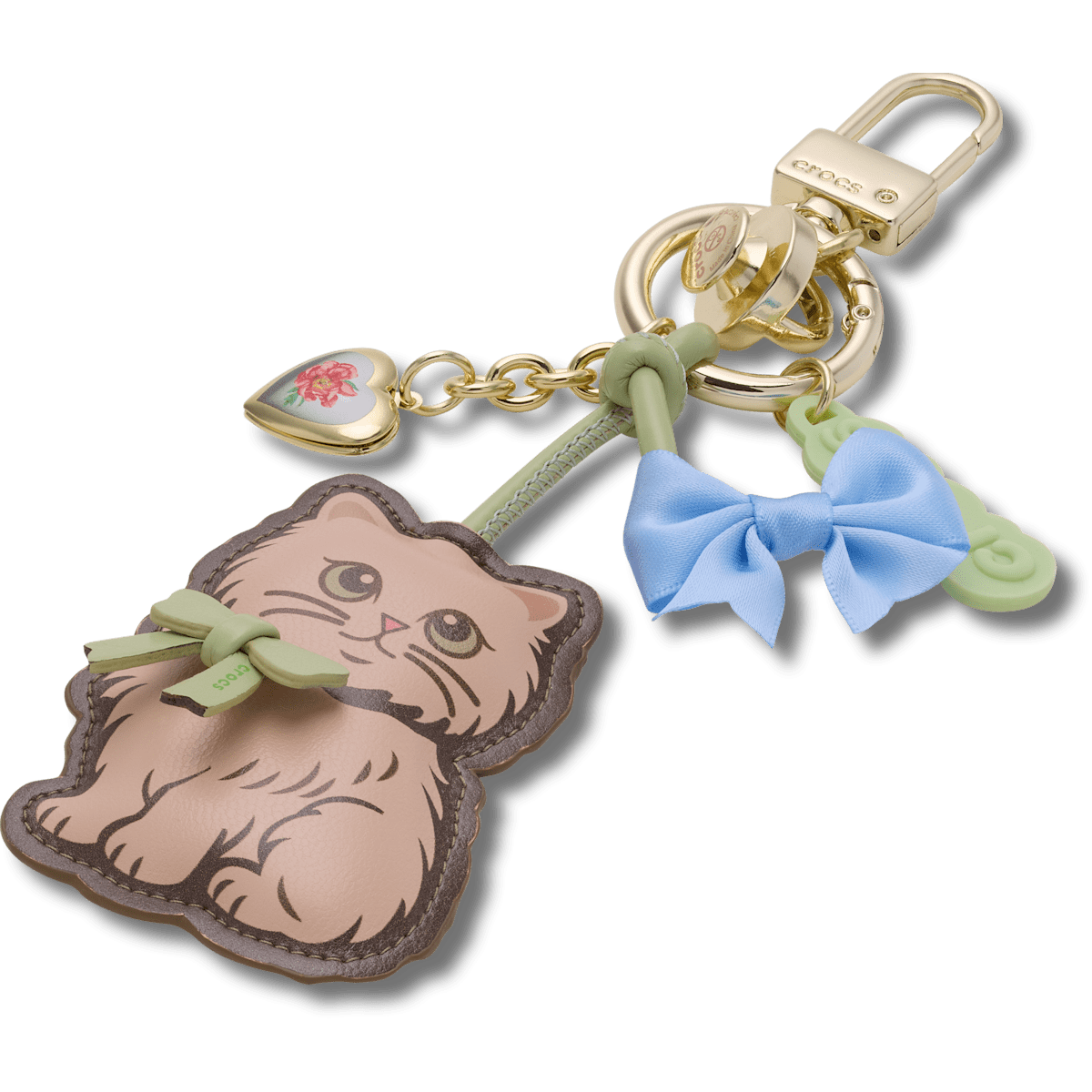 Romantic Persian Kitten Bag Charm