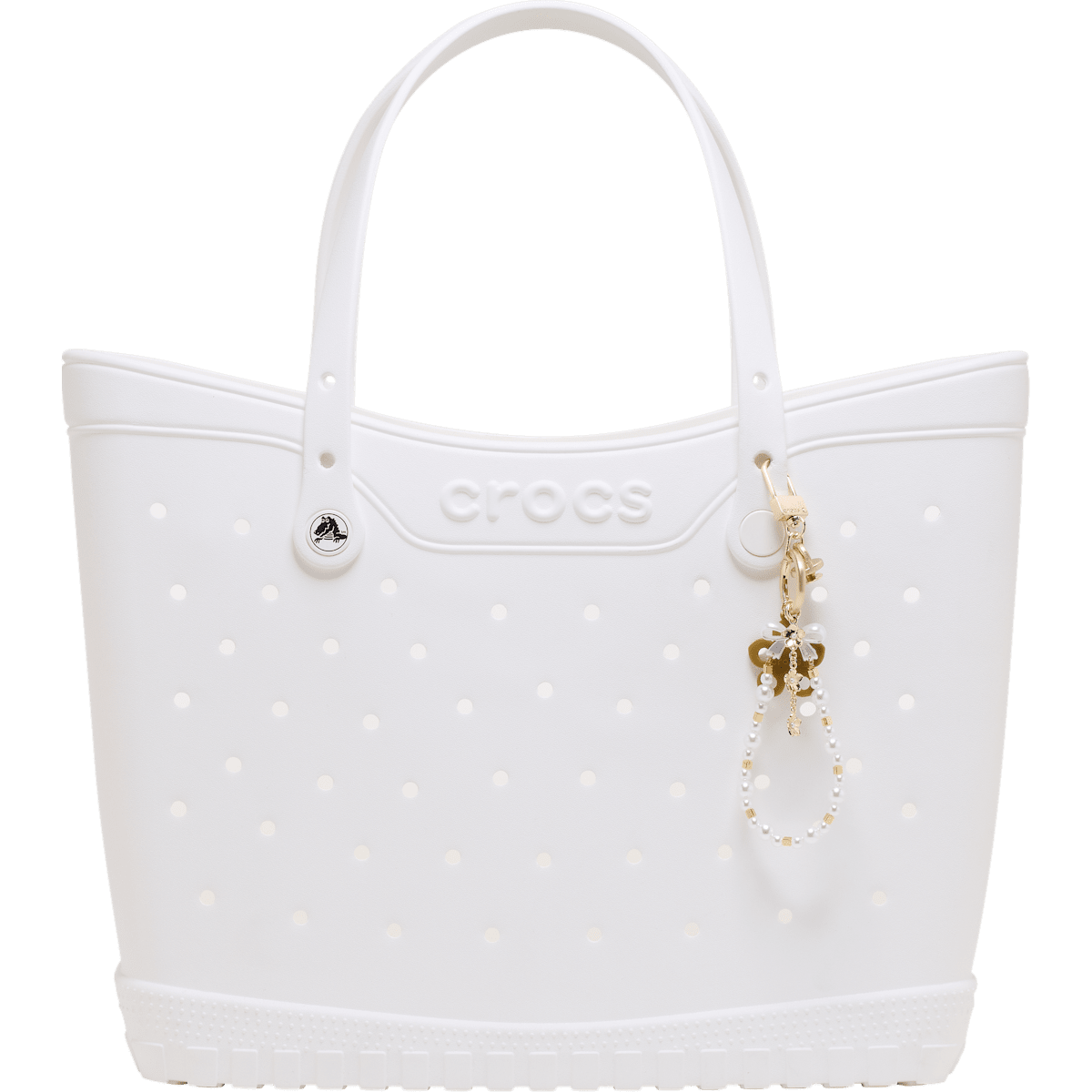 Pearl and Bow Bag Charm