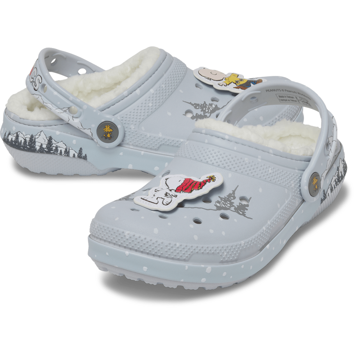 Kids' Peanuts Holiday Classic Lined Clog