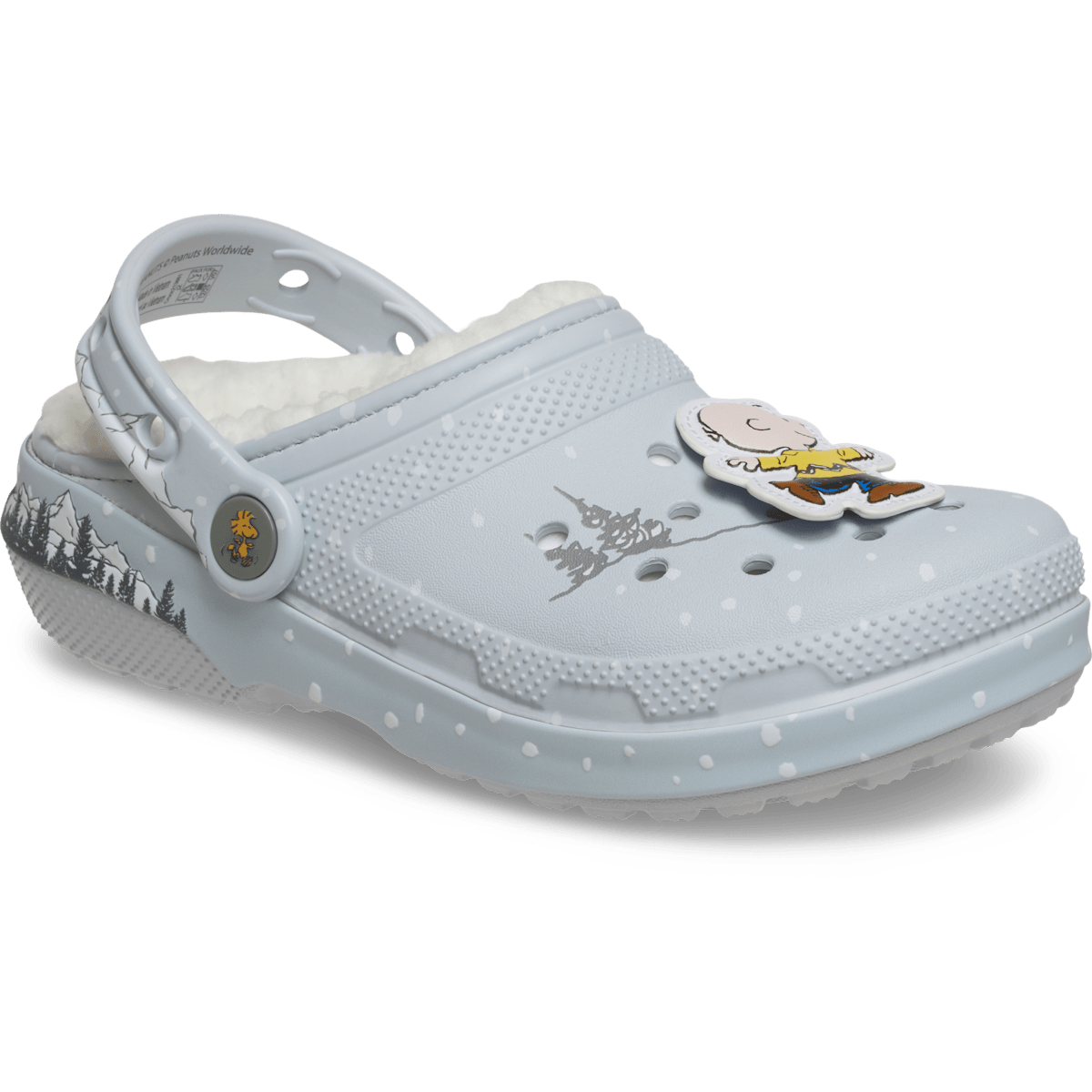 Kids' Peanuts Holiday Classic Lined Clog