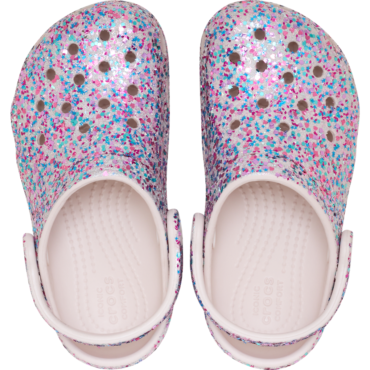 Toddler Classic Dazzle Glitter Clog