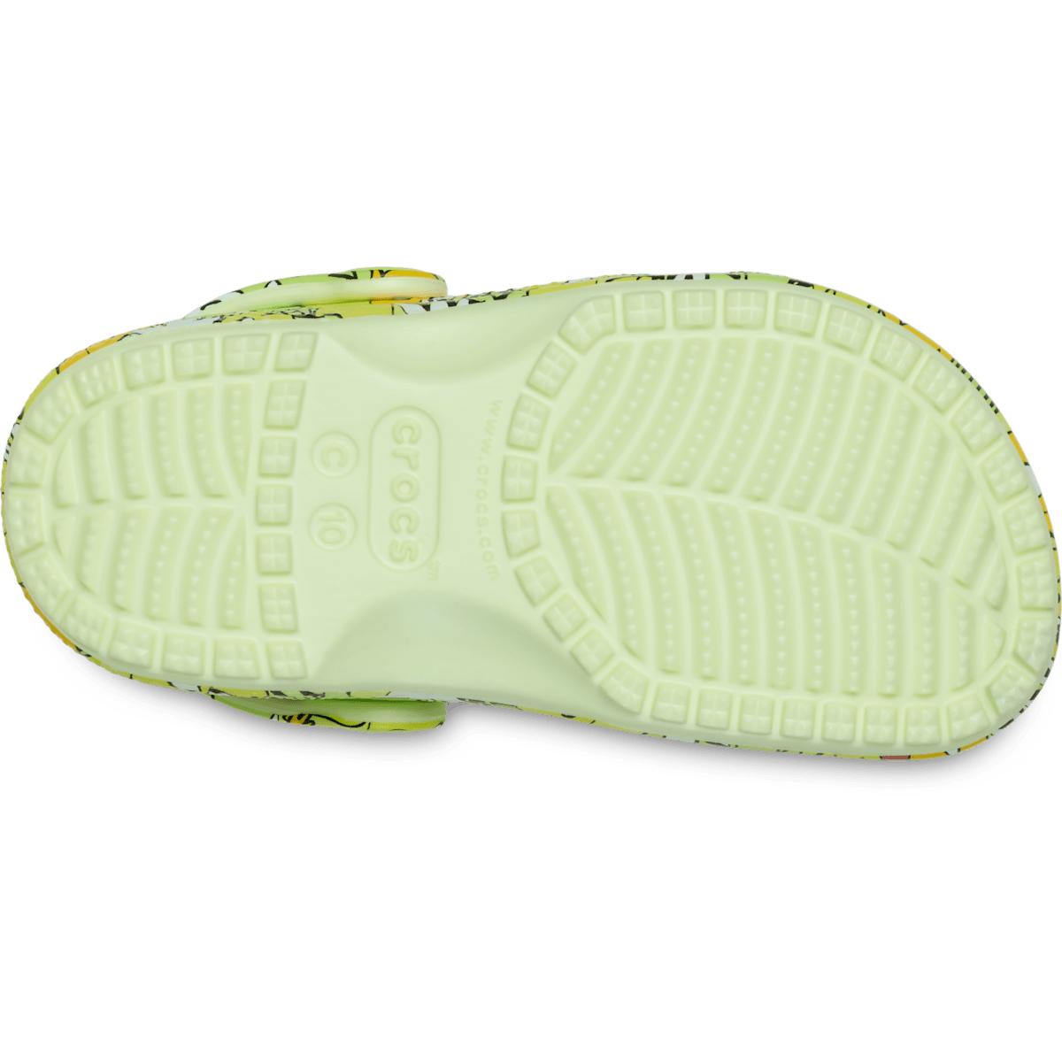 Toddler Classic Glow Monster Camo Clog
