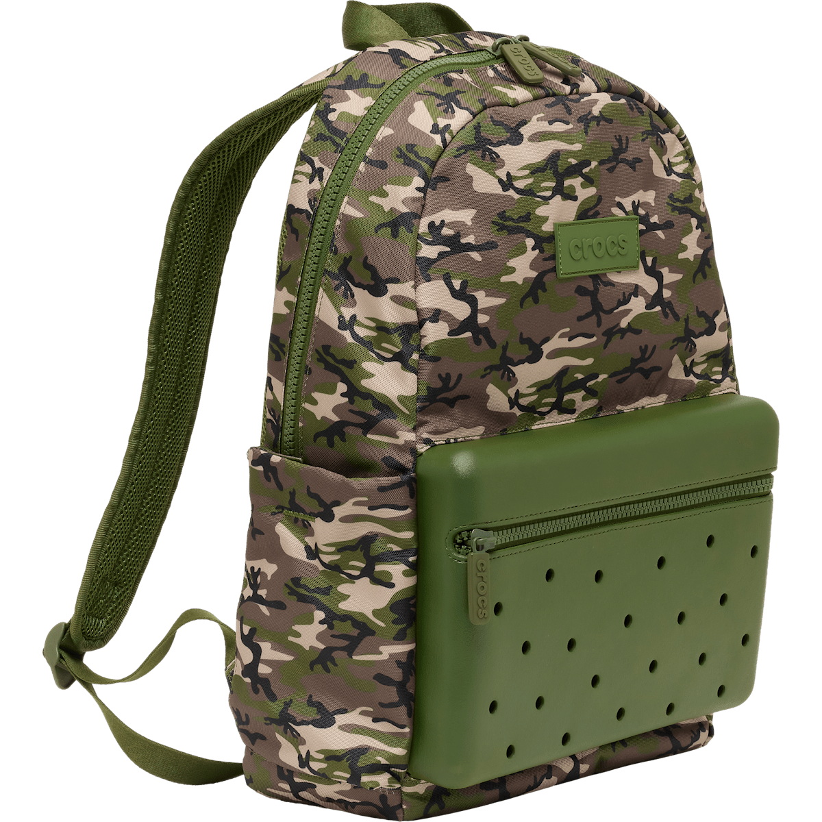 Camo Nylon Backpack
