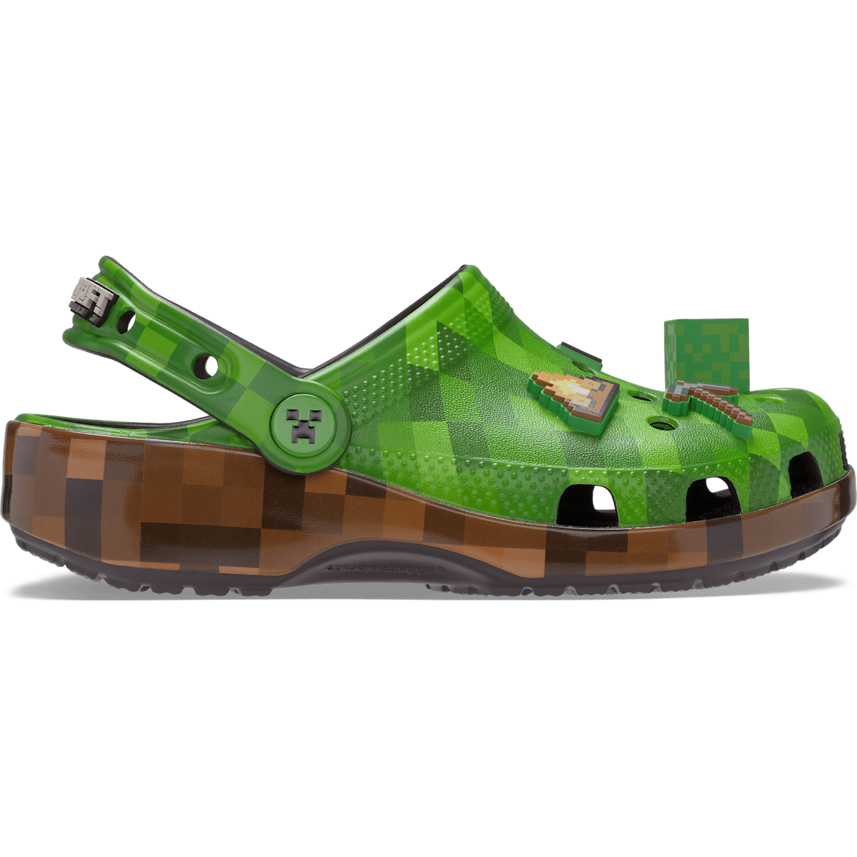 Kids’ Minecraft Green Classic Clog
