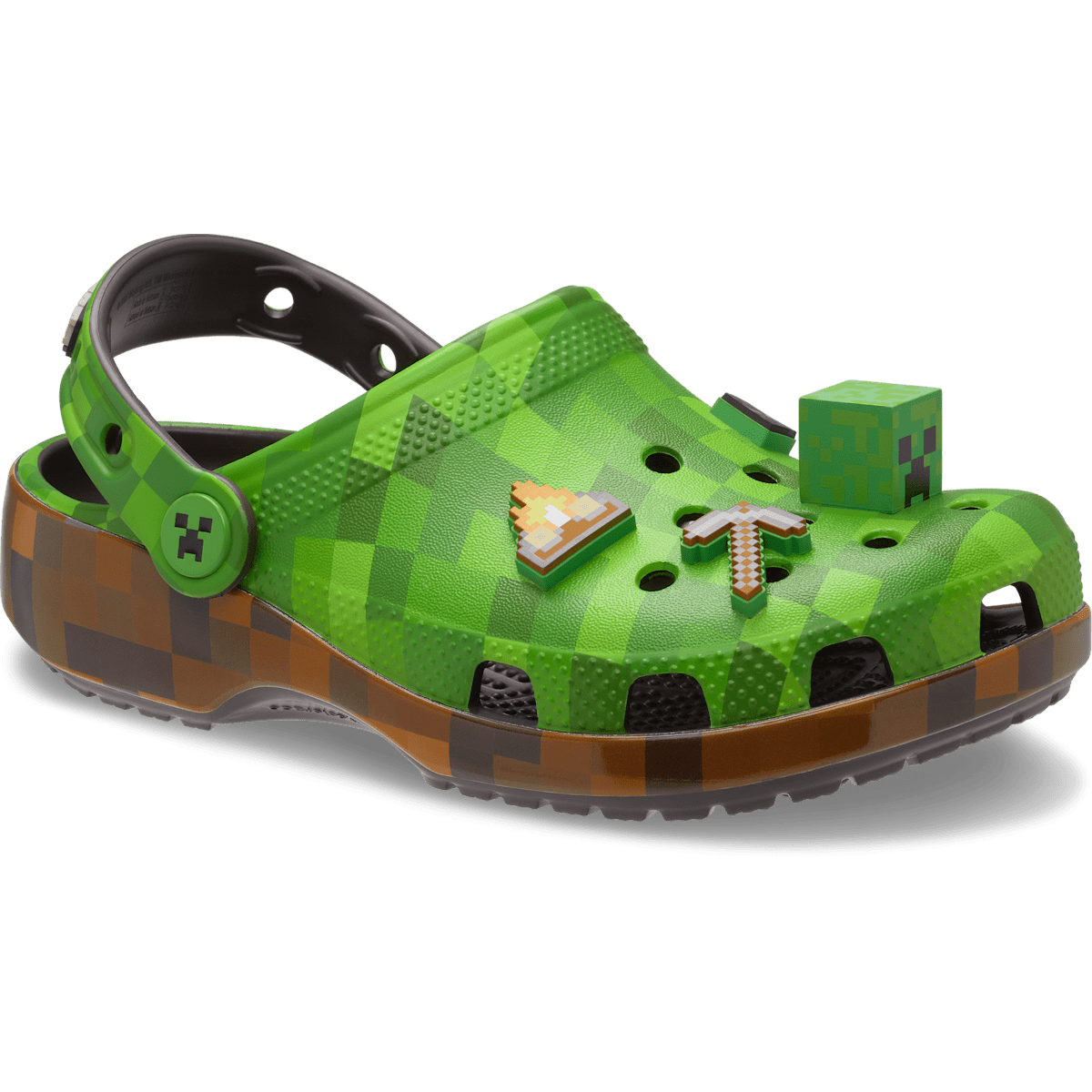 Kids’ Minecraft Green Classic Clog