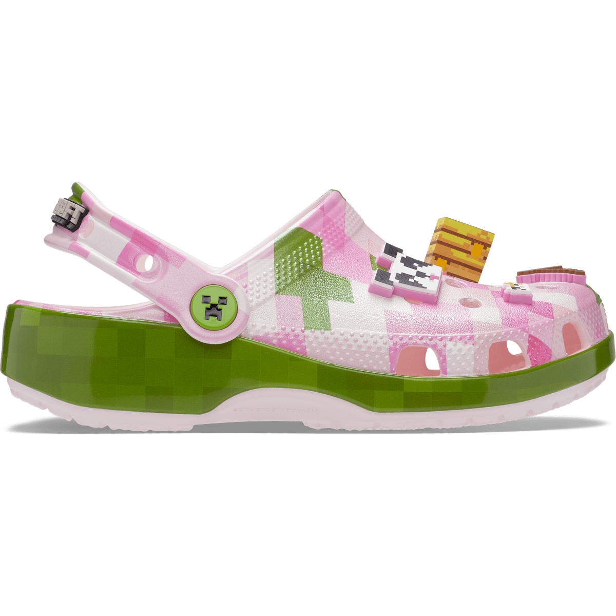 Kids’ Minecraft Pink Classic Clog